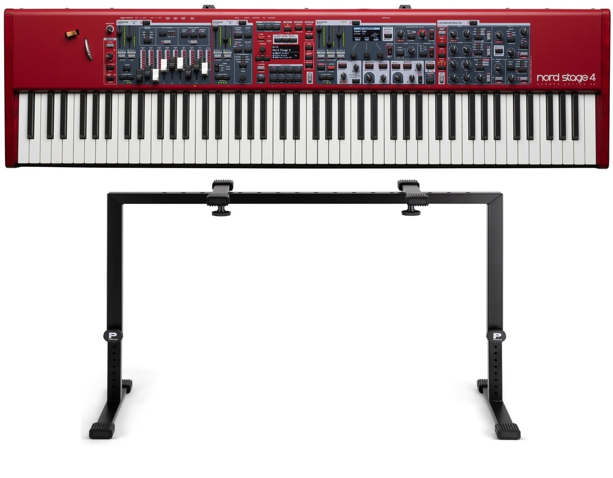 Nord NS4-88-STAND-B-K 88-Key Digital Stage Piano with Black