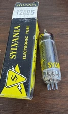 Sylvania 12AQ5 Beam Power Amplifier Audio Vacuum Tube
