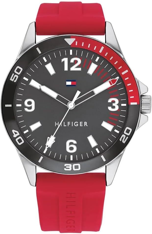 Tommy Hilfiger Watch With 38mm Red Face & Red Silicone Band Tommy Hilfiger Women main image 4