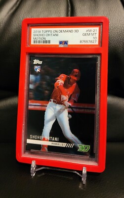 2018 Topps On Demand 3D MOTION Shohei Ohtani Rookie - #M-21 - PSA