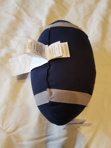 SONOMA Goods for Life Kids Football Throw Decorative Pillows. Blue/Gray/White. - Picture 4 of 4