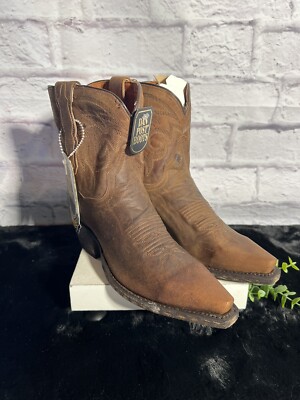 Dan Post Ladies Bay Apache Goat 7  Cowboy Boot - Size 6M - NWT - DP 3434 - W/Box