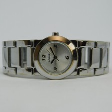 LORUS LR0723 Silver Tone Quartz Analog Women's Watch Sz. 6" New Battery