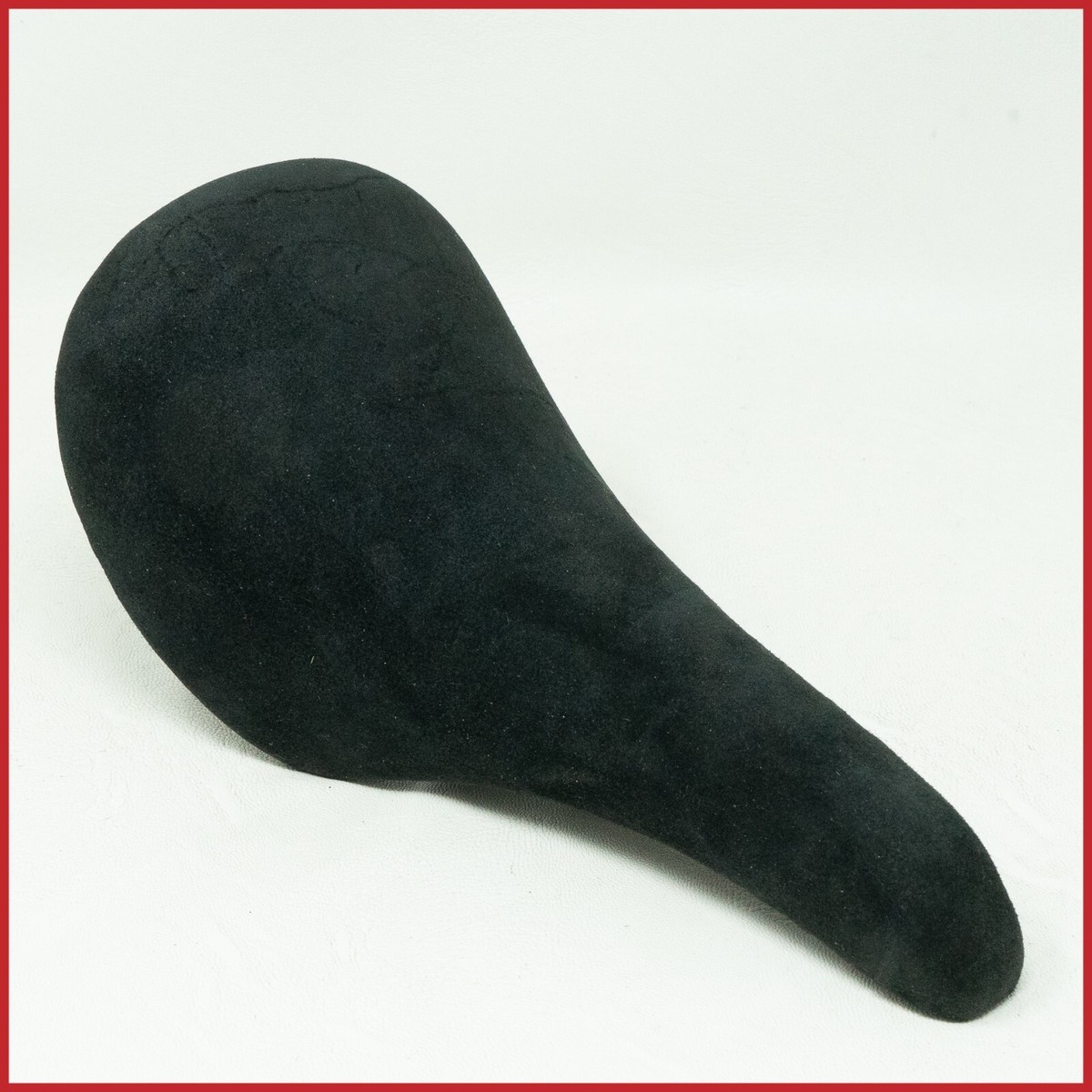 NOS ISCASELLE TORNADO BLACK LEATHER SADDLE SEAT VINTAGE ROAD