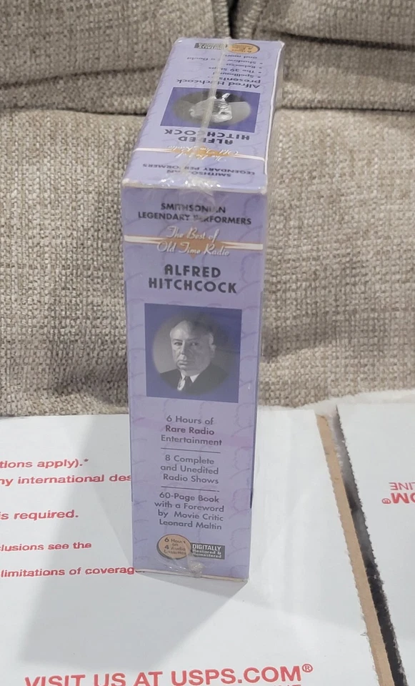 Alfred Hitchcock Smithsonian Legendary Performers Old Time Radio Cassette Set - Image 2 of 4