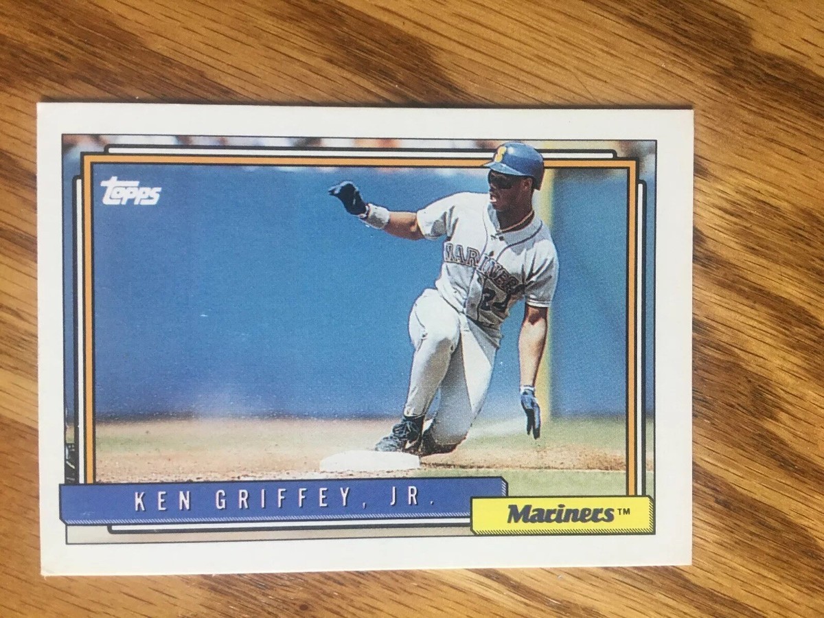 1990年 ケン ・ グリフィー Jr.入りランダムセット2154 1992 Ken Griffey Jr Starting Lineup SLU Figure, With Card