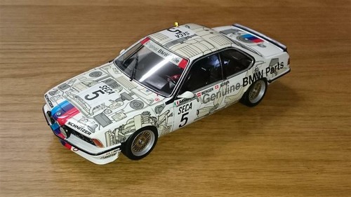 Raro kit Tamiya 1/24 BMW 635C Si-Gr.A Racing de Japón 11781 - Imagen 4 de 6