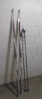 Langlauf-Ski 187 cm SET  mit Stöcken 145 cm und Schuhen Größe 39 alles TecnoPro