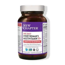 New Chapter Every Woman's One Daily 55+ Multivitamin Tablets, 72 Ct