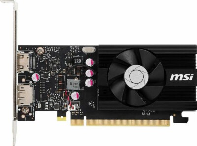 MSI Video Card GeForce GT 1030 2GD4 LP OC PCI-Exp 3.0 x16 2GB DDR4