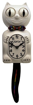 Kit Cat Klock Rainbow Swarovski Authorized Custom Edition Jeweled Clock