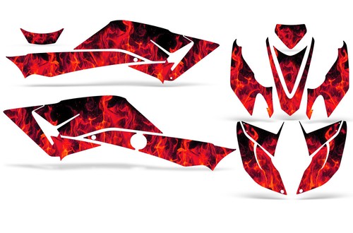 ATV Graphics Kit Decal Quad Sticker For Honda TRX400EX 2008-2016 ICE R - Picture 2 of 4