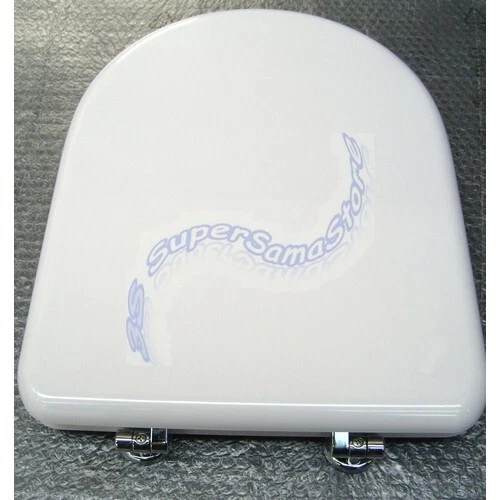 NUOVO SEDILE WC RC80 CERAMICA DOLOMITE ACB ERCOS Linea GOLD BAGNO COPERCHIO WC - Immagine 4 di 4