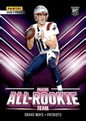 2024 Panini Instant Drake Maye ALL-ROOKIE TEAM 1/314 SP Patriots #PART-4 RC  