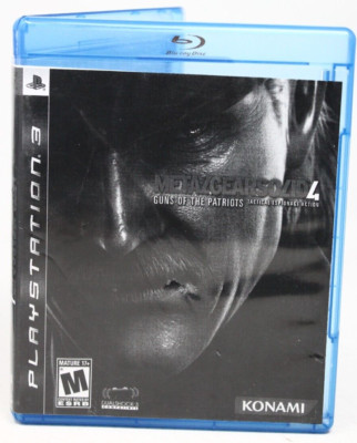 Metal Gear Solid 4: Guns of the Patriots (Sony PlayStation 3, PS3, 2008)