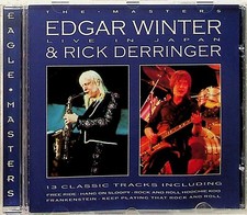 Edgar Winter & Rick Derringer – Live In Japan CD (1998 Eagle Masters) 