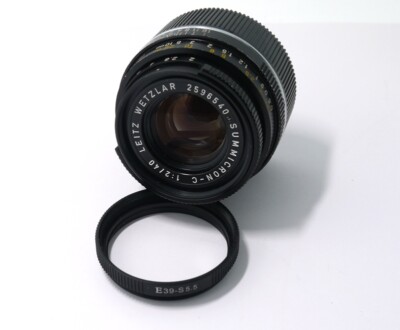 New Adapter for Leica E39 Filter - Summicron-C (S5.5) Lens Mount Adapter Ring