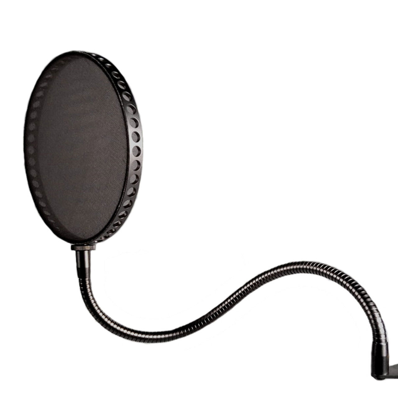 Кольцо для поп-фильтра PaulyTon P120 XX с гусиной шеей T-35, 4 фильтра черного цвета (Демонстрационная версия)