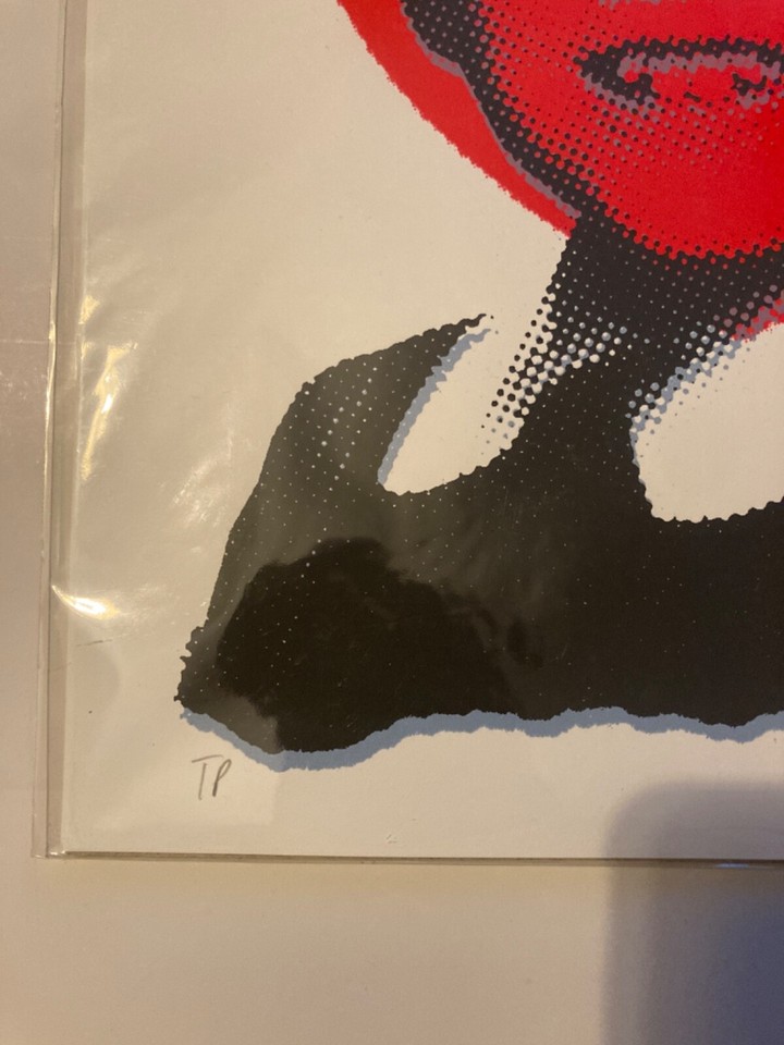 Neon Savage Pop Art Eddie Munster (Butch Patrick) Screen Print A3