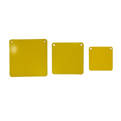 10'' x 10'' AR500 Steel Square Target, 1/2'' Thickness