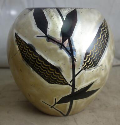 antike Metall Vase WMF Ikora Art Deco