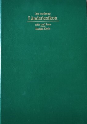 Das moderne Länderlexikon Band 1,Afar und Issa-Bangla Desh 1976,über 280 Seiten