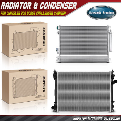Radiator & AC Condenser Cooling Kit for Chrysler 300 Dodge Challenger