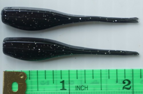 100 - 2" Stinger Panfish Baby Shad Fishing Lures - Crappie/Bass Jigs - 20 Colors - 第 55/76 張圖片