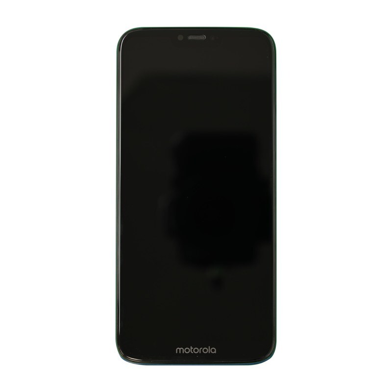 LCD Frame Assembly Motorola Moto G7 Power Marine Blue Genuine OEM