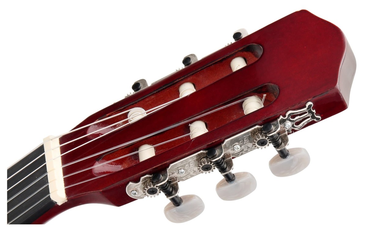 4/4, Chitarra Con Borsa + Nastro + Capotasta + Corde Extra + Set - Foto 2