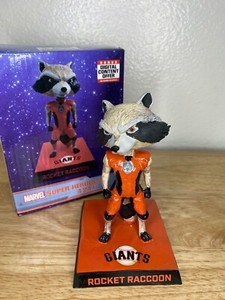 17 Sf Giants Marvel Rocket Raccoon Bobblehead Sga 4 24 17 Special Event Nib Ebay