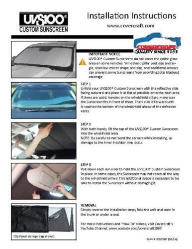 Parasol Galaxy Silver Premier CoverCraft para FORD F-150 2021-2025 UV11744GS Foto 4 de 4