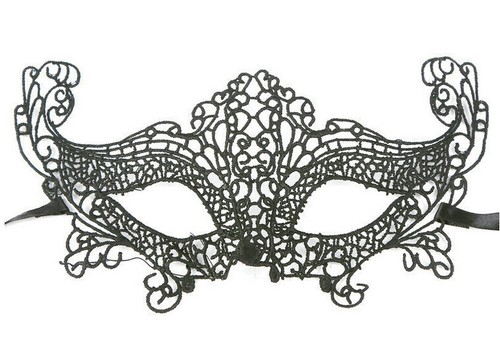 Mujeres Sexy Encaje Disfraz Masquerade Party Fancy Dress Halloween Eye Face Mask US - Imagen 6 de 26