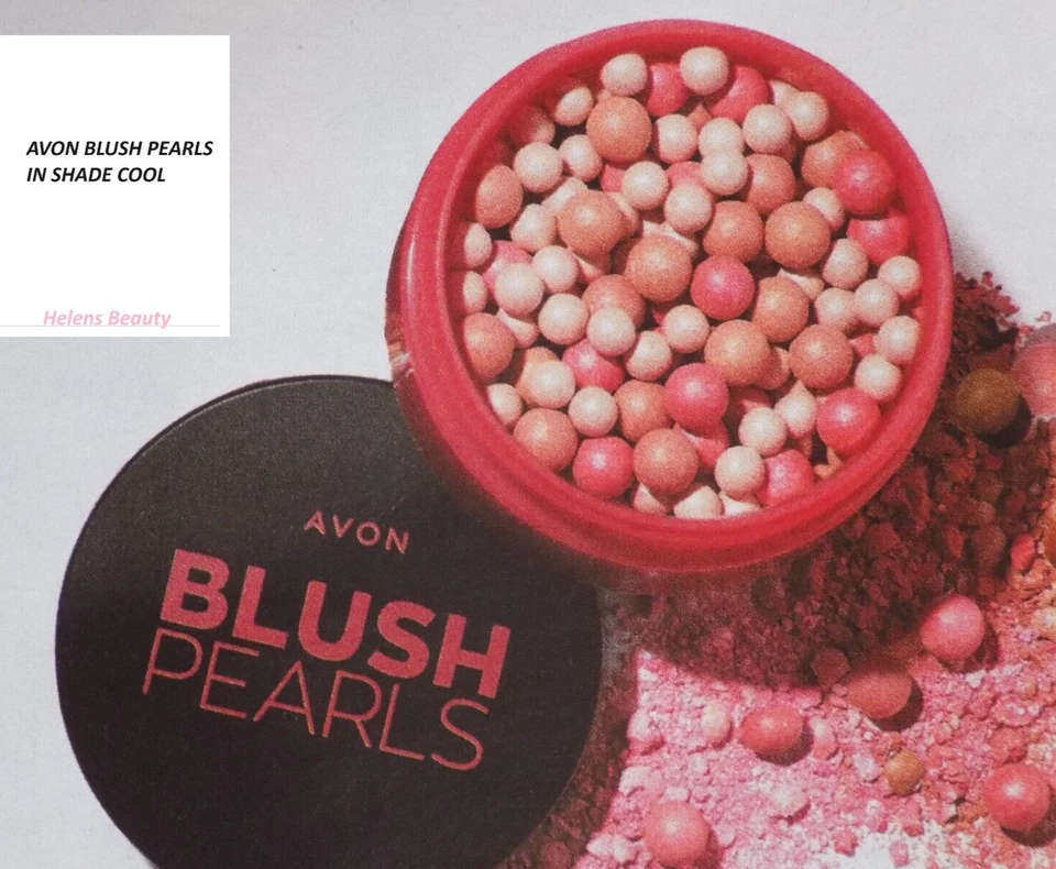 AVON BLUSH PEARLS IN SHADE COOL ~ * BRAND NEW IN BOX  * - Image 2 of 4