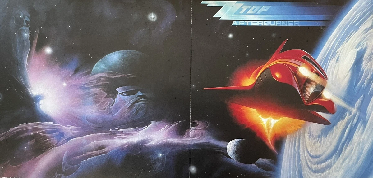 ZZ Top Afterburner Rare Original Promo Poster Ad. Discounted excellent  condition | eBay