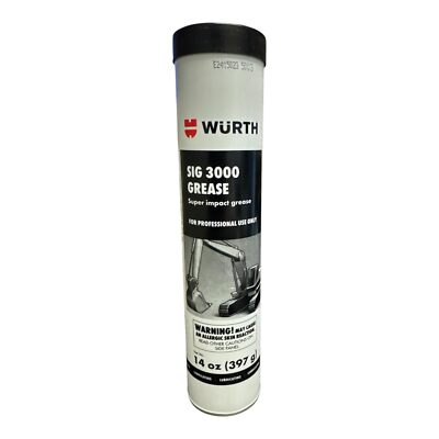 Wurth SIG 3000 Super Impact Grease 14 oz (397g) High Pressure