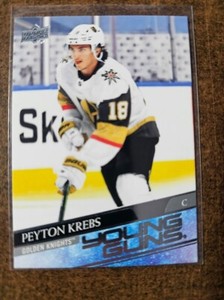 2020-21 Upper Deck Series 1 Peyton Krebs Young Guns 239  Knights Buffalo Sabers