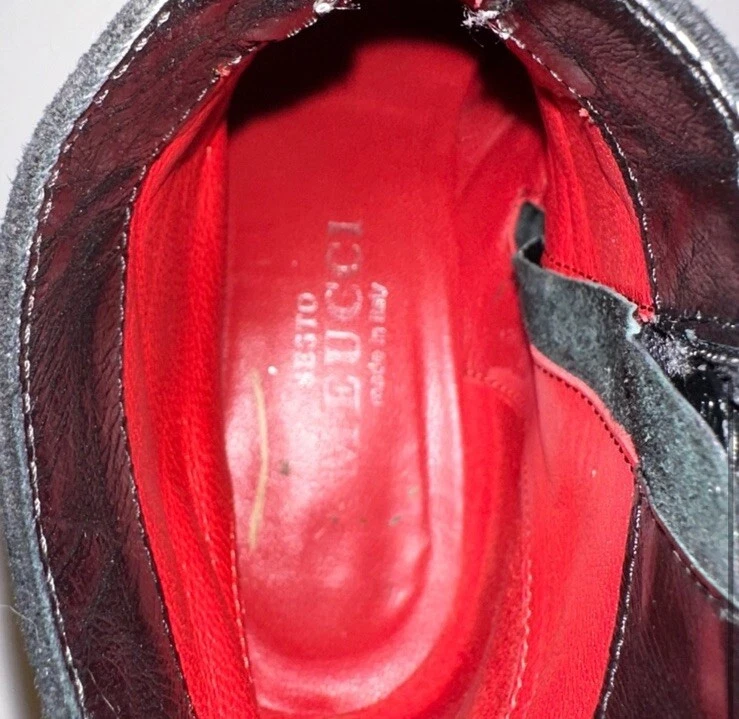 Botas al tobillo Sesto Meucci para mujer negras de gamuza con cremallera talla 7 M Foto 4 de 4