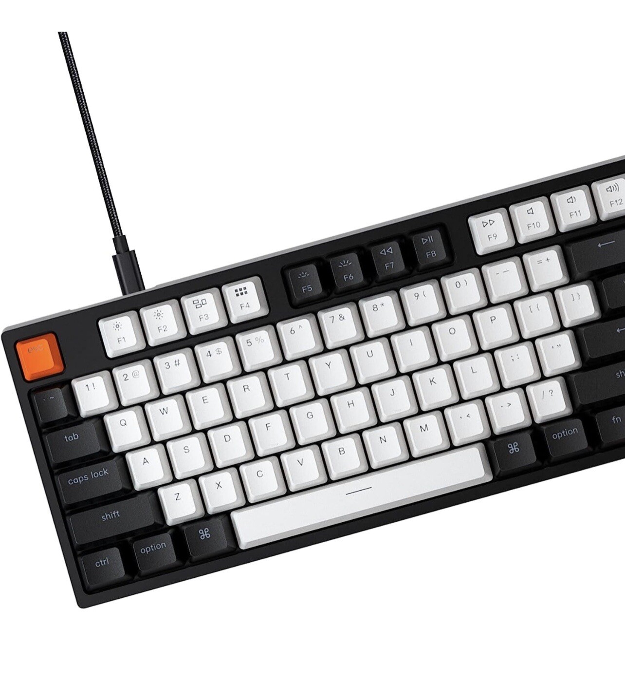 Keychron C2 Full Size 104 Keys Wired Mechanical Gaming Keyboard Brown Switch