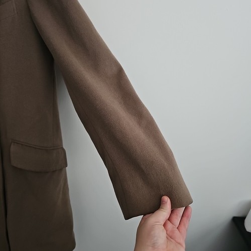 Cappotto Burberrys marrone vintage lana trench sopra cappotto taglia 48 Burberry London - Foto 6 di 15