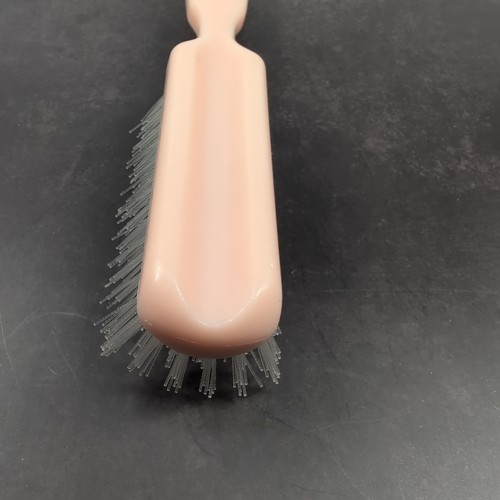Vintage Mohawk Hairbrush Bristle Brush Nylon 8” Peach Beige Powdery Pink Used - Bild 21 von 22