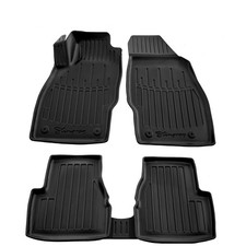 Gummifußmatten für Opel Corsa D 2006-2014 3D Schalen Set Automatten