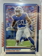 2025 Panini Donruss Optic - Greg Rousseau #88 Buffalo Bills🔥