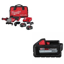 Milwaukee 2880-22 M18 FUEL 4-1/2"/5" Cordless Grinder Kit  48-11-1865