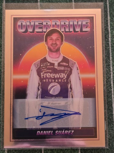 Panini Chronicles Nascar Racing 2023 Overdrive Autograph Nr.11 Daniel Suarez