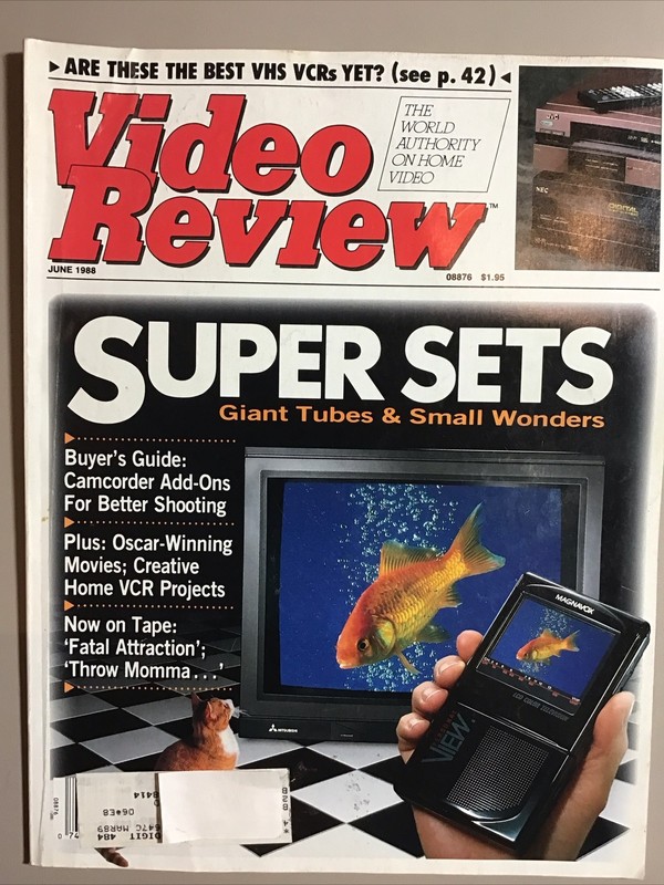 Video Review Magazine June 1988
