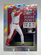 2019 Panini Chronicles Contenders Optic Shohei Ohtani #12 Silver Prizm A104