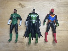 Loose McFarlane figures, Green Lantern, Batma...