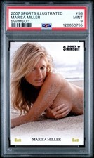 2007 Sports Illustrated Swimsuit Edition Card #58 MARISA MILLER PSA 9 POP 1