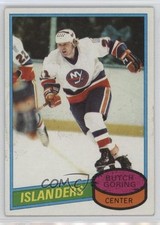 1980-81 Topps Scratched Butch Goring #254 19rf